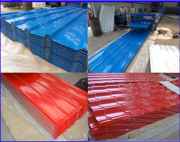 aluminium coated steel roofing sheet